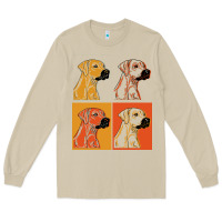 Mushroom rhodesian ridgeback t  shirt rhodesian ridgeback dog gift idea t  shir Long Sleeve Tee - linhVisuals