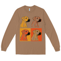 Toasted Coconut rhodesian ridgeback t  shirt rhodesian ridgeback dog gift idea t  shir Long Sleeve Tee - linhVisuals