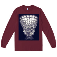 Burgundy #tiga tche3 alex wajah pada grey satu kepala 10.000 yang days bermahko Long Sleeve Tee - linhVisuals