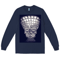 Navy #tiga tche3 alex wajah pada grey satu kepala 10.000 yang days bermahko Long Sleeve Tee - linhVisuals
