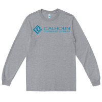 Heather Grey calhoun community college Long Sleeve Tee - linhVisuals