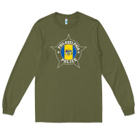 Army Green philadelphia police t shirt   ppd Long Sleeve Tee - linhVisuals