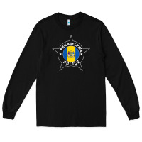 Black philadelphia police t shirt   ppd Long Sleeve Tee - linhVisuals