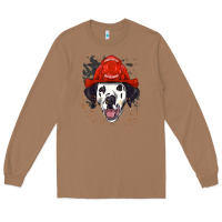 Toasted Coconut dalmatian firefighter dalmatian dog lover Long Sleeve Tee - linhVisuals