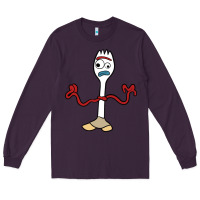 Plum forky Long Sleeve Tee - linhVisuals