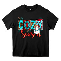 Black cozy season Heavy Core Tee - OliviaCreatesArt
