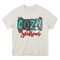 Cream cozy season Heavy Core Tee - OliviaCreatesArt