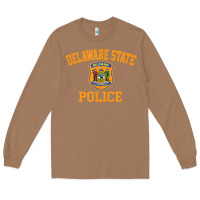 Toasted Coconut delaware state police Long Sleeve Tee - linhVisuals