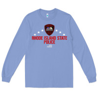 Colony Blue rhode island state police Long Sleeve Tee - linhVisuals