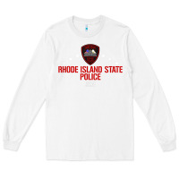 White rhode island state police Long Sleeve Tee - linhVisuals
