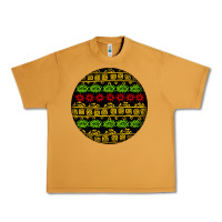 Peanut Butter african masks round earrings Urban Heavy Tee - BundleAndBundleShop