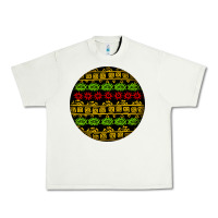 Pistachio african masks round earrings Urban Heavy Tee - BundleAndBundleShop