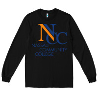 Black nassau community college Long Sleeve Tee - linhVisuals
