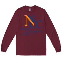 Burgundy nassau community college Long Sleeve Tee - linhVisuals