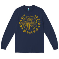 Navy northern virginia community college Long Sleeve Tee - linhVisuals