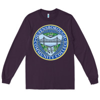 Plum queensborough community college Long Sleeve Tee - linhVisuals