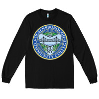 Black queensborough community college Long Sleeve Tee - linhVisuals