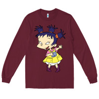 Burgundy kimi finster rugrats Long Sleeve Tee - linhVisuals
