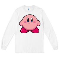 White kirby Long Sleeve Tee - linhVisuals