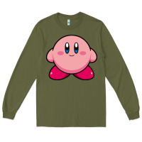 Army Green kirby Long Sleeve Tee - linhVisuals
