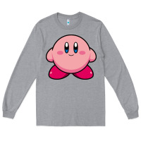 Heather Grey kirby Long Sleeve Tee - linhVisuals