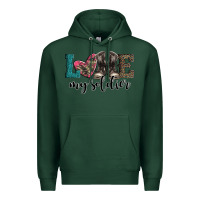 Sports Green armed forces day love my soldier Premium Hoodie - Artiststas