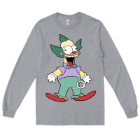 Heather Grey krusty Long Sleeve Tee - linhVisuals
