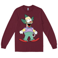 Burgundy krusty Long Sleeve Tee - linhVisuals