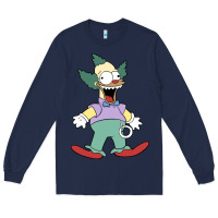 Navy krusty Long Sleeve Tee - linhVisuals