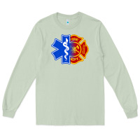 Matcha emt firefighter ems fire first responder premium Long Sleeve Tee - linhVisuals
