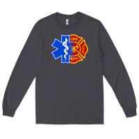 Smoke emt firefighter ems fire first responder premium Long Sleeve Tee - linhVisuals