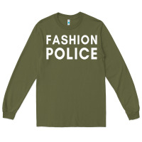 Army Green fashion police premium Long Sleeve Tee - linhVisuals