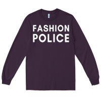 Plum fashion police premium Long Sleeve Tee - linhVisuals