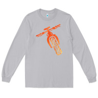 Moon Dust fat bike mountain biking Long Sleeve Tee - linhVisuals