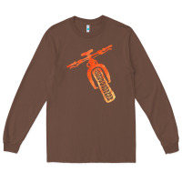 Chestnut fat bike mountain biking Long Sleeve Tee - linhVisuals