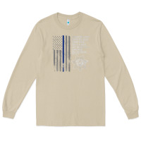 Mushroom police in america correctional officer prayer Long Sleeve Tee - linhVisuals