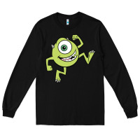 Black mike wazowski Long Sleeve Tee - linhVisuals