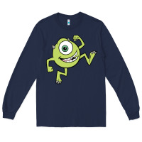 Navy mike wazowski Long Sleeve Tee - linhVisuals