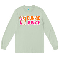 Matcha donut coffee lover dunkie junkie Long Sleeve Tee - linhVisuals