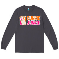 Smoke donut coffee lover dunkie junkie Long Sleeve Tee - linhVisuals
