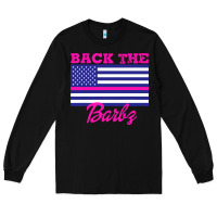 Black NICKI BACK THE BARBZ Long Sleeve Tee - linhVisuals