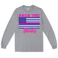 Heather Grey NICKI BACK THE BARBZ Long Sleeve Tee - linhVisuals