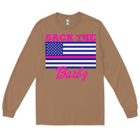 Toasted Coconut NICKI BACK THE BARBZ Long Sleeve Tee - linhVisuals