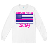 White NICKI BACK THE BARBZ Long Sleeve Tee - linhVisuals