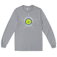 Heather Grey suffolk county police t shirt   scpd Long Sleeve Tee - linhVisuals