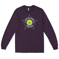 Plum suffolk county police t shirt   scpd Long Sleeve Tee - linhVisuals