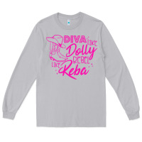 Moon Dust Reba Mcentire Diva Like Dolly Rebel Like Reba Long Sleeve Tee - linhVisuals