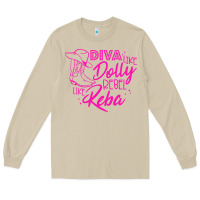 Mushroom Reba Mcentire Diva Like Dolly Rebel Like Reba Long Sleeve Tee - linhVisuals