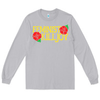 Moon Dust feminist killjoy retro women woman Long Sleeve Tee - linhVisuals