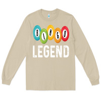 Mushroom funny bingo legend bingo balls game Long Sleeve Tee - linhVisuals